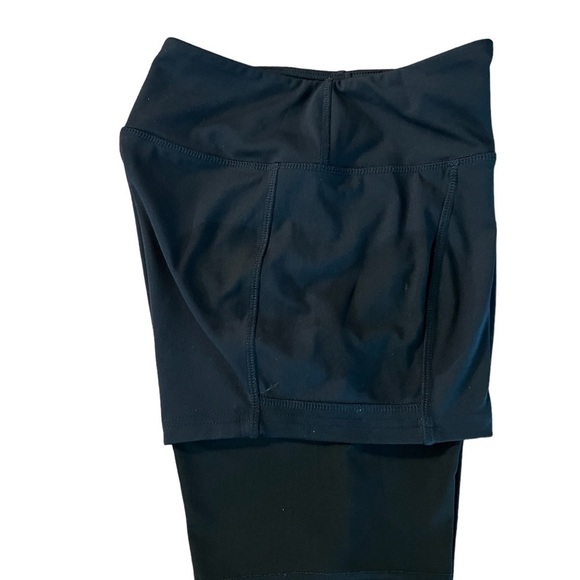 LA KOTTEE WOMENS BLACK ATHLETIC SHORTS SIZE SMALL - Picture 5 of 10